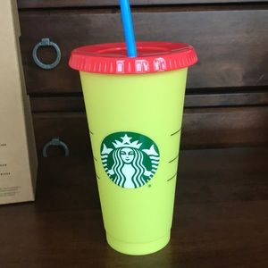 New single color changing cup- citron to emerald